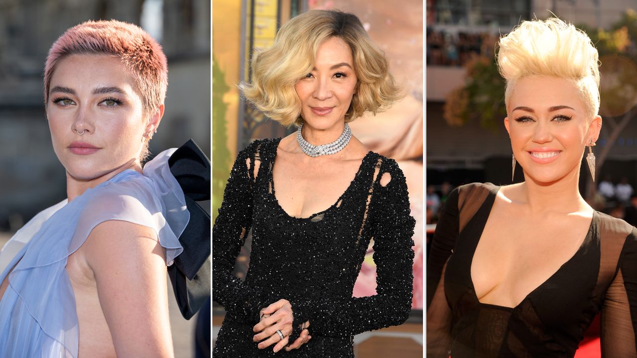 florence pugh / michelle yeoh / miley cyrus