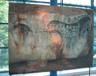 Pech Merle cave paintings of spotted horses