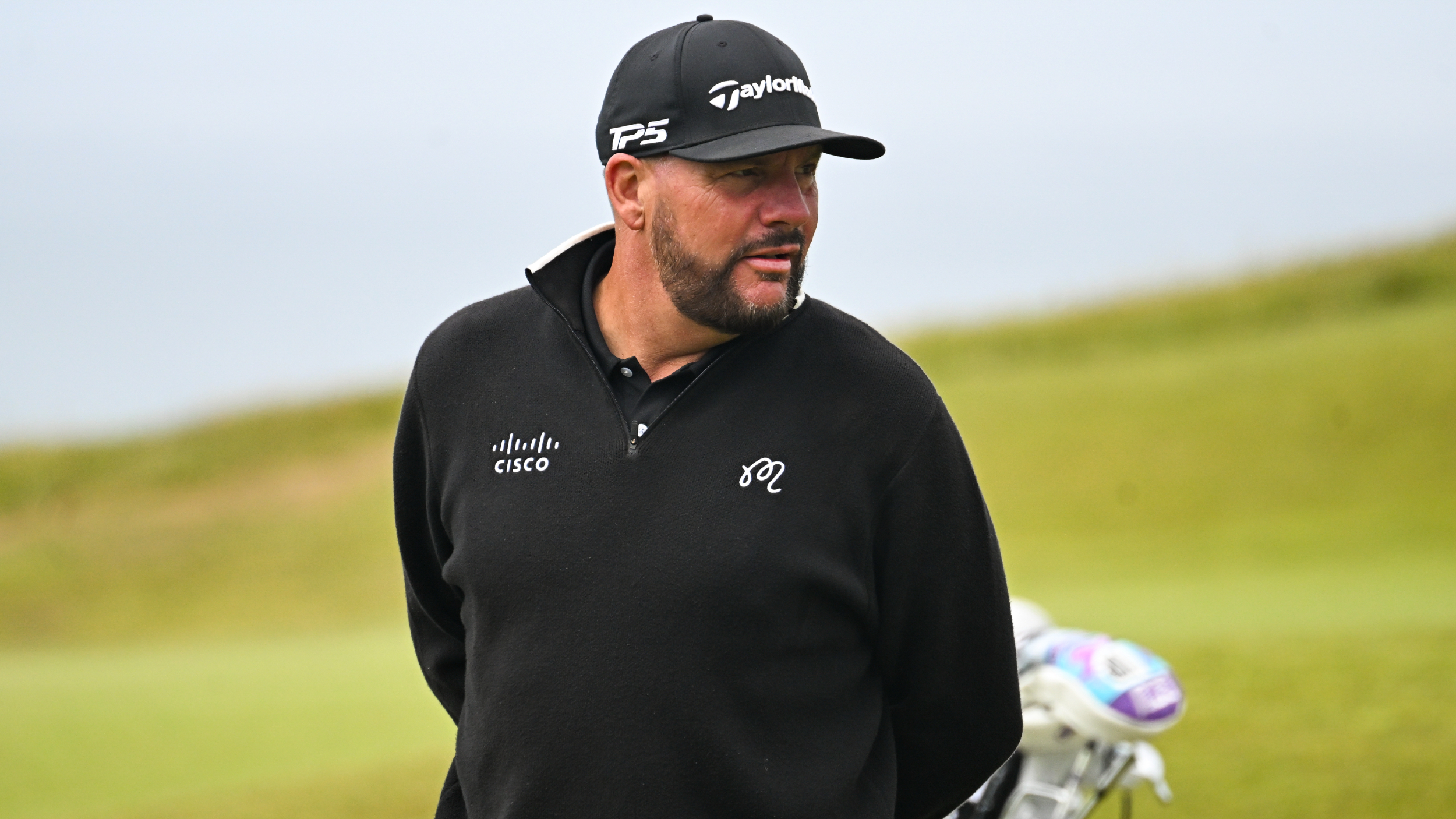 Michael Block during the PGA Professional Championship at Bandon Dunes