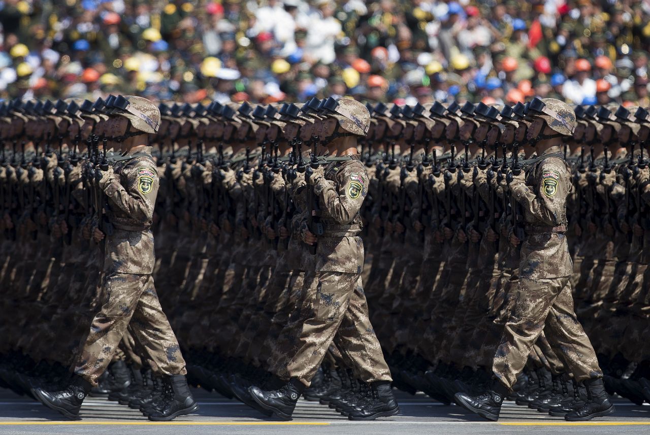 China&amp;#039;s military parade.