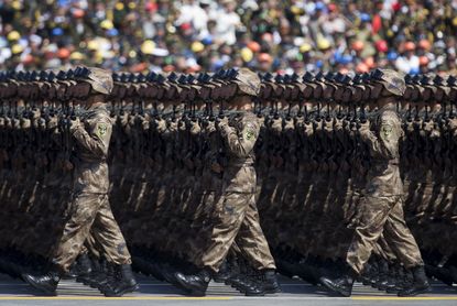 China's military parade.