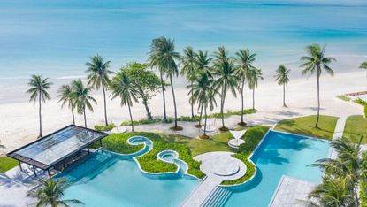 Centara Reserve Samui is located on Chaweng Beach