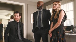 Lizzy Greene as Sophie Dixon, Romany Malco as Rome Howard and David Giuntoli as Eddie Saville on A Million Little Things.