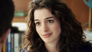 Anne Hathaway, with big doe eyes and rippling brown hair, proves why she is anything but "mid" in 2010's Love and Other Drugs. 