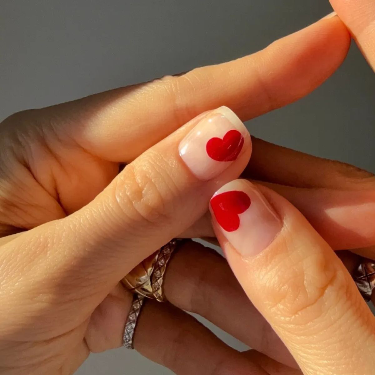 Proved by Trendsetters: 12 Heart Nail Designs That Always Look Chic