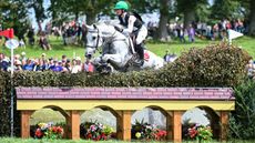 M&eacute;lody JOHNER riding TOUBLEU DE RUEIRE at the 2023 Europeans