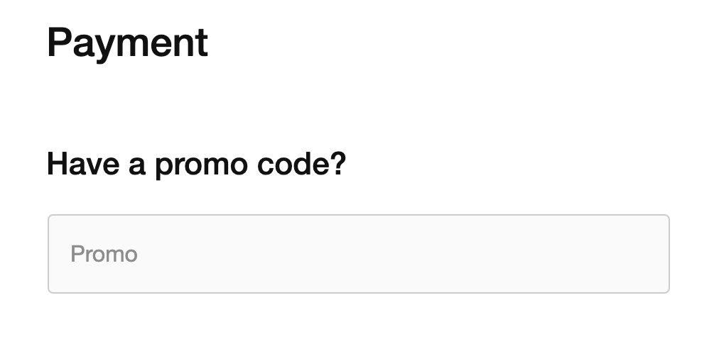 Screenshot showing where to enter discount code on Nike's website