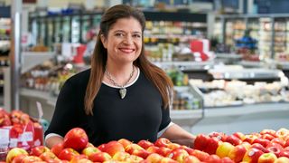 Supermarket Stakeout host Alex Guarnaschelli