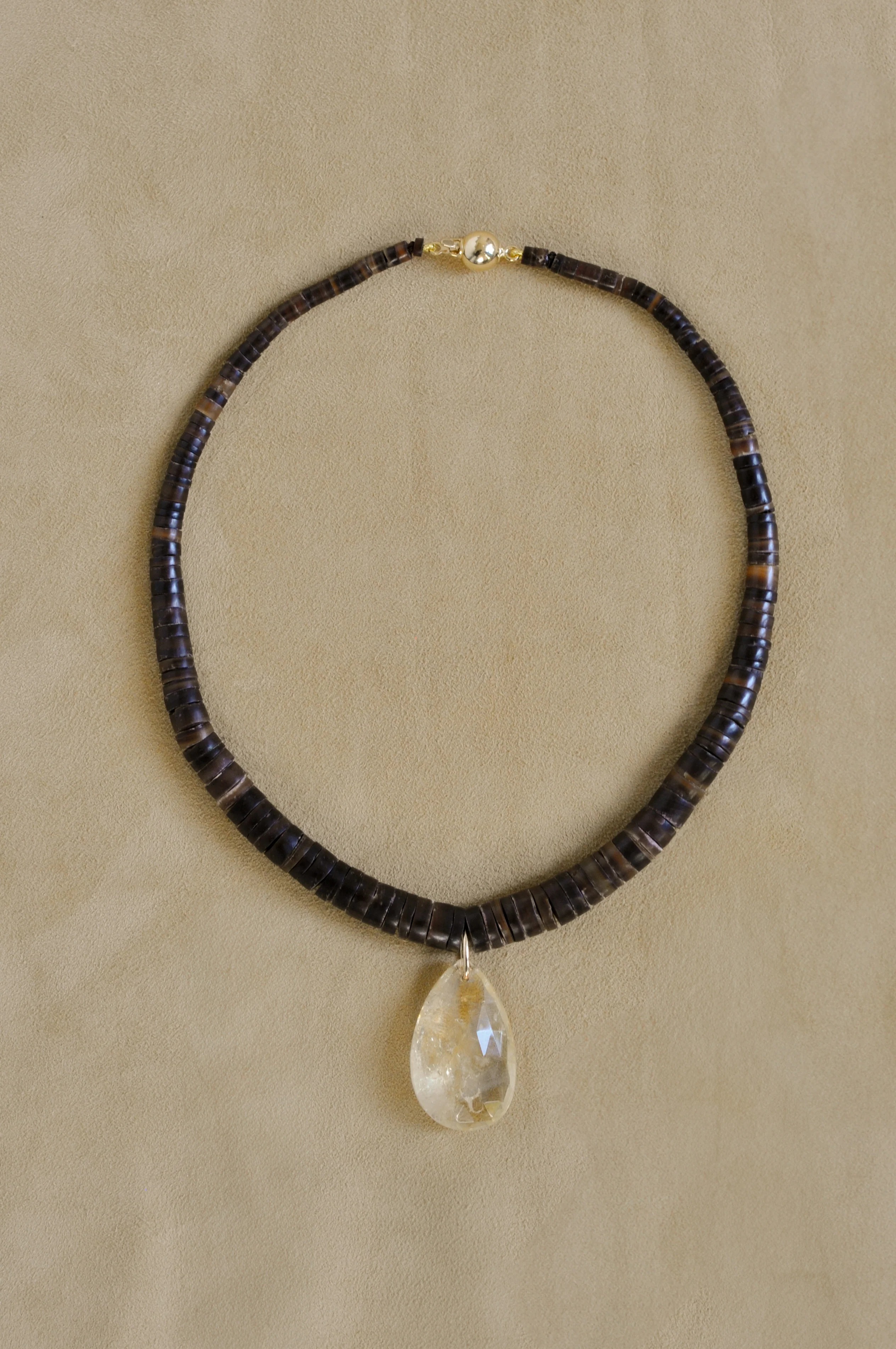 The Drop Collar | Citrine