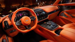 New Aston Martin DBX707 steering wheel
