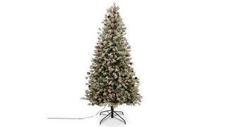 7.5ft Fairview Berry & pine cone design Artificial Christmas tree
