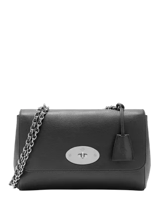 Mulberry Medium Lily Glossy Goat Leather Shoulder Bag