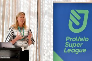 Marne Fechner, CEO of AusCycling, throws the federation's support behind the new league at its launch