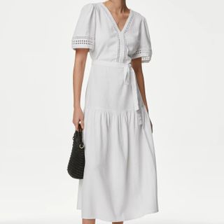 M&S Linen Rich Dress