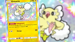 Shiny Oricorio in Pokemon TCG Pocket