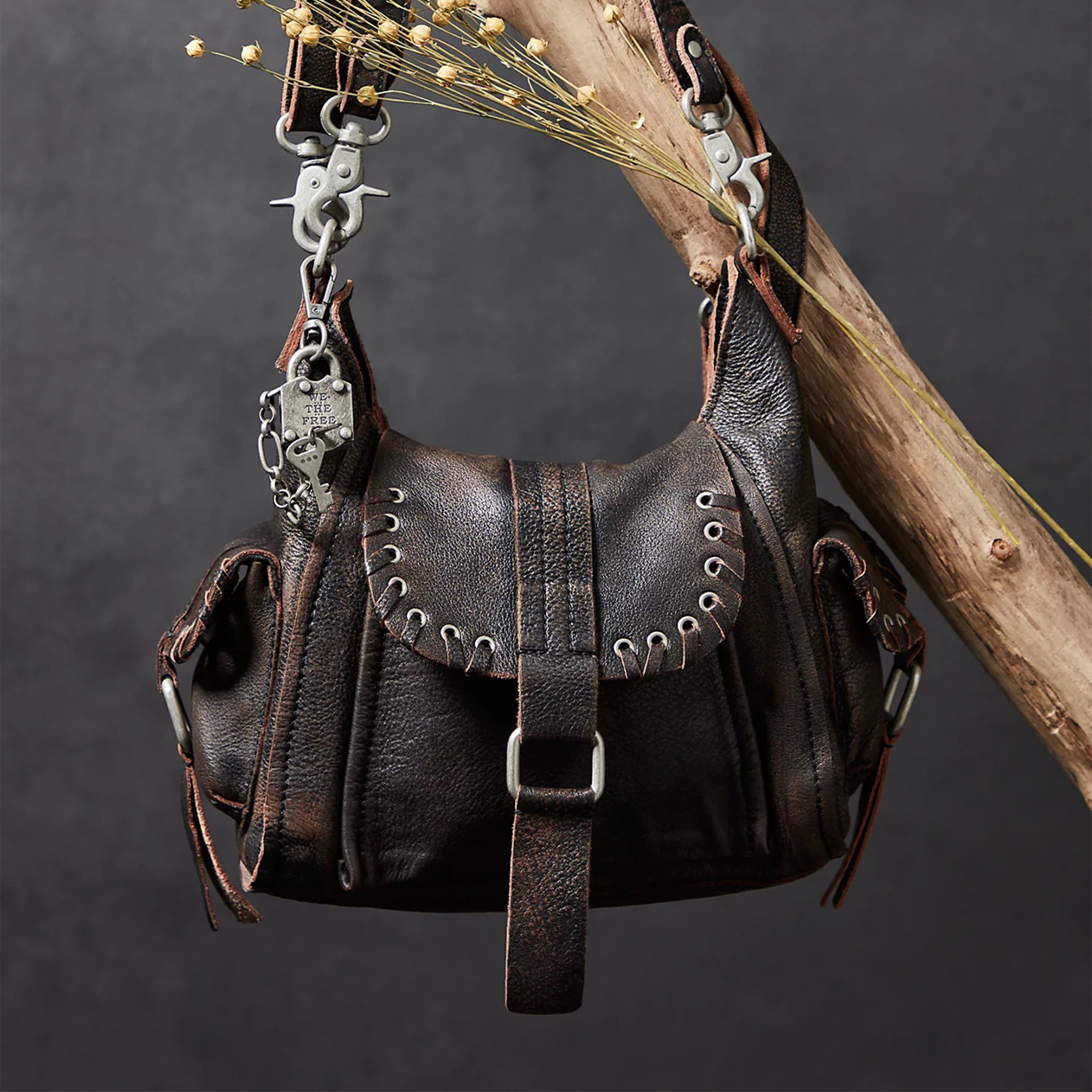 We the Free Baby Leigh Distressed Tote