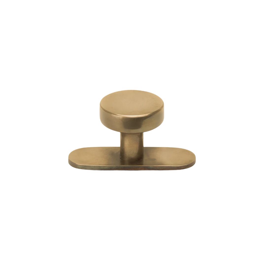 Corston, Kilburn Furniture Knob - Antique Brass