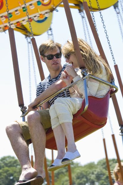 Chord Overstreet & Emma Roberts - Chord Overstreet & Emma Roberts' fun-filled fairground date - Marie Claire - Marie Claire UK