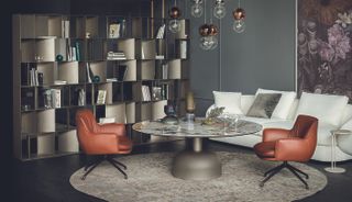 Milan Design Week Cattelan Italia Ritz Lounge table and armchairs