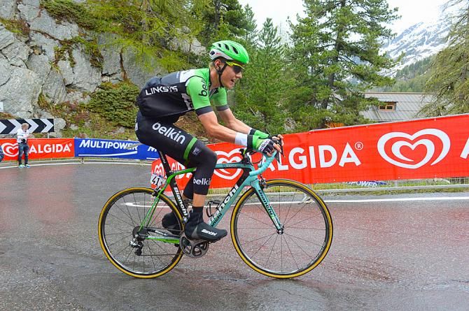 Wilco Kelderman (Belkin) was fourth on the stage