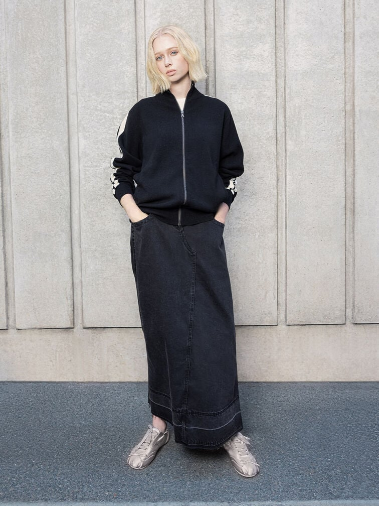 Charles &amp;amp; Keith, Cece Satin Ruched Bow Sneakers