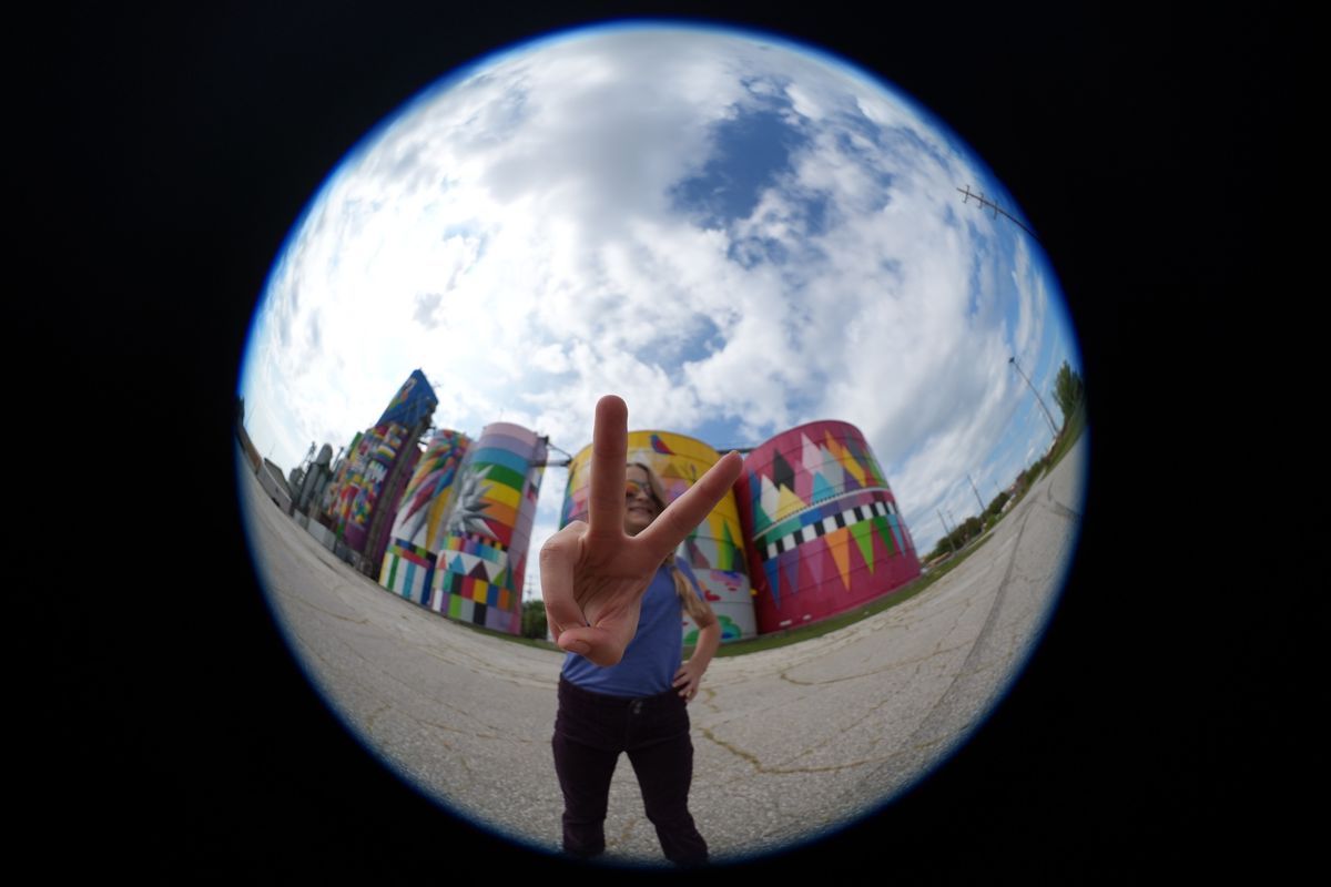 A sample image taken with the Sony FE 8-14mm f/3.5 Fisheye G and the Sony A7 V