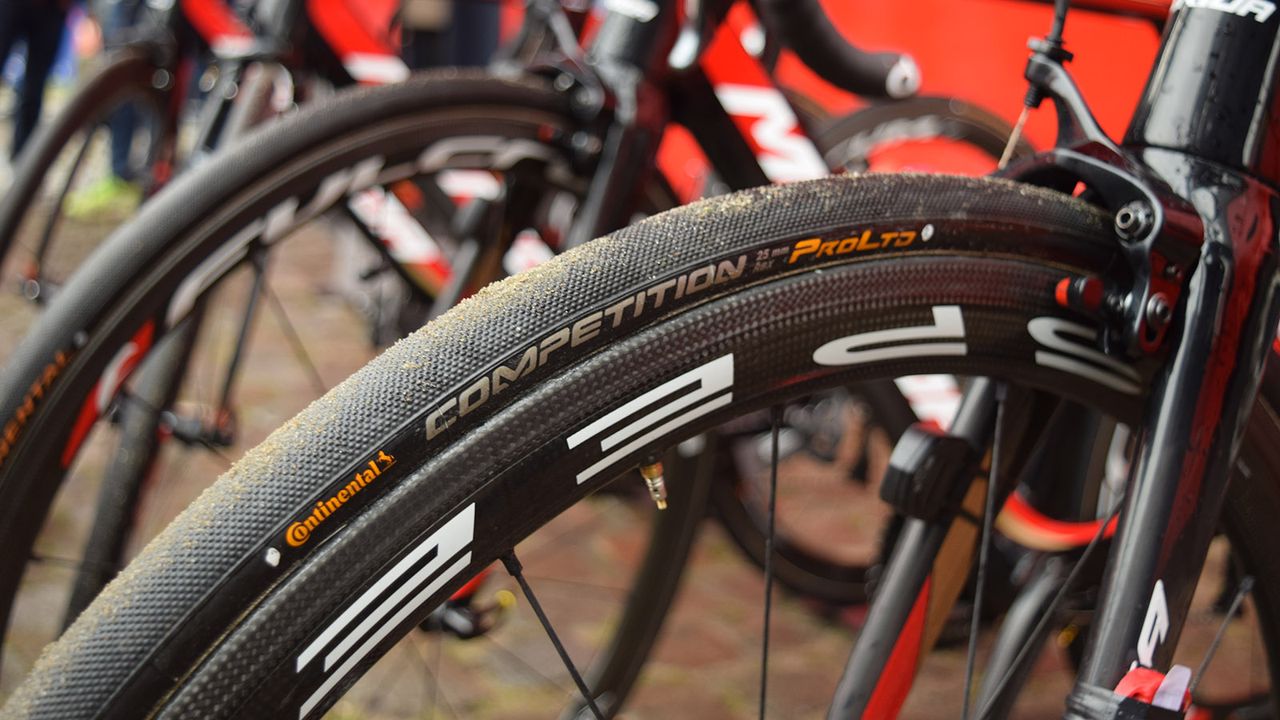 25 Continental Competition RBX tubulars were used by several teams for the 2018 Tour of Flanders