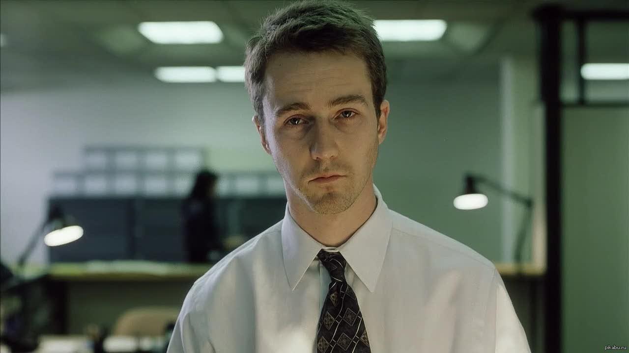 Ed Norton in Fight Club