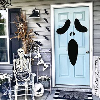 Halloween door sticker