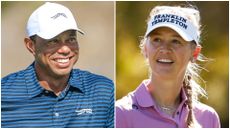 Tiger Woods and Jessica Korda 