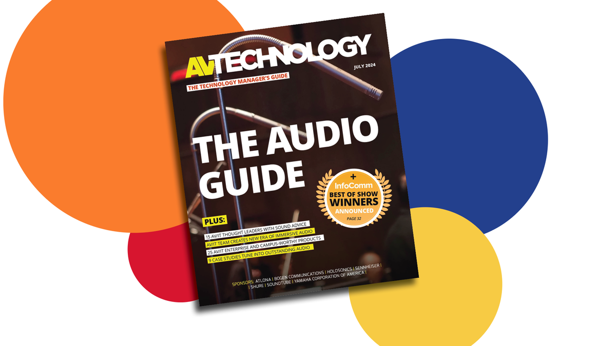 Check out the AV Technology Manager’s Guide to All Things Audio to learn how networked AV and next-gen audio are revolutionizing the industry.