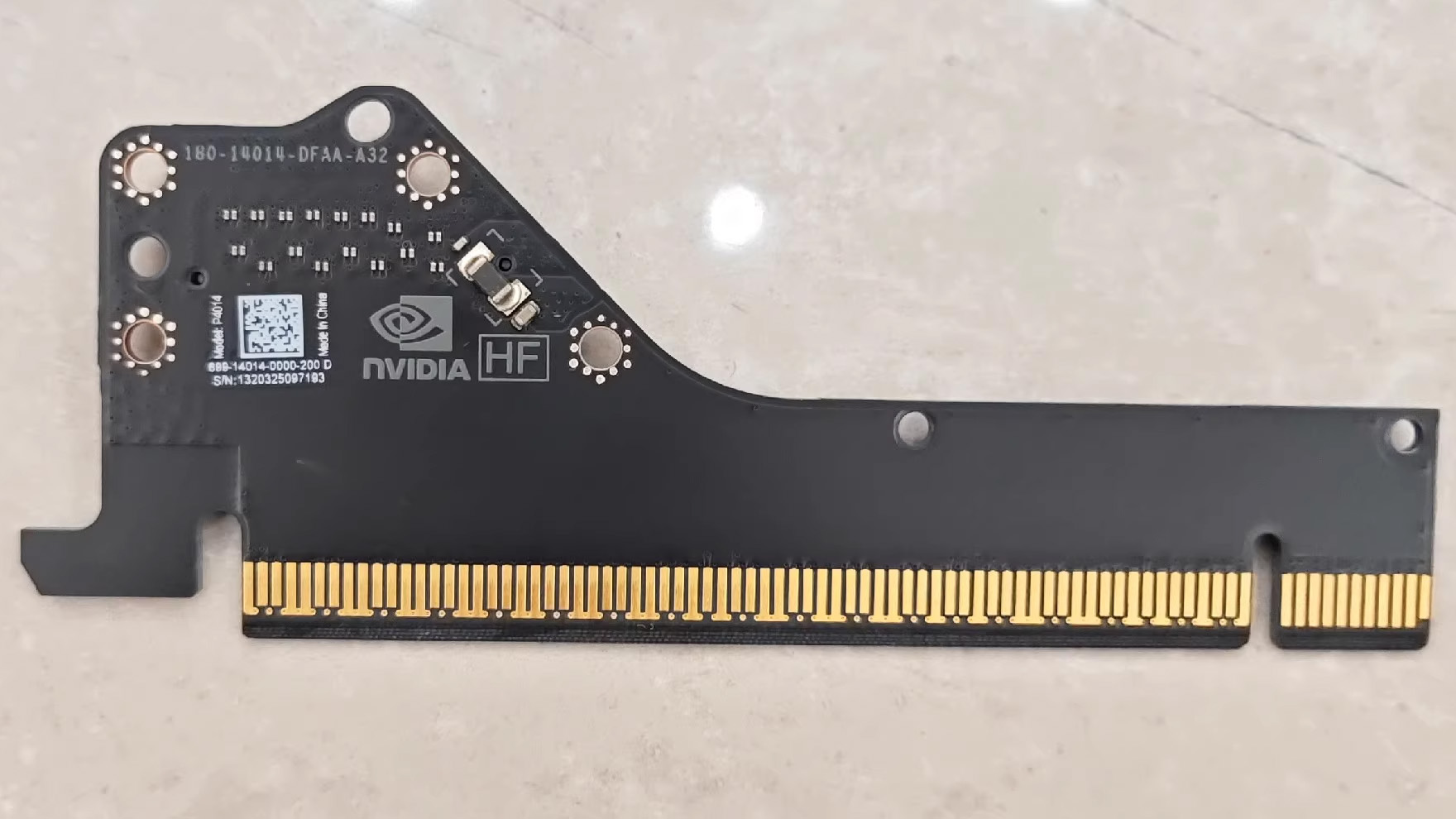 Nvidia modular PCIe connector