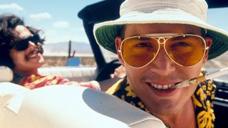 Johnny Depp smokes a cigarette in Fear and Loathing in Las Vegas