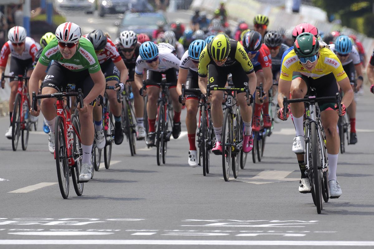 Lorena Wiebes dominates Tour of Chongming Island winning all three ...