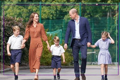 Prince William, Kate Middleton, Prince George, Princess Charlotte and Prince Louis