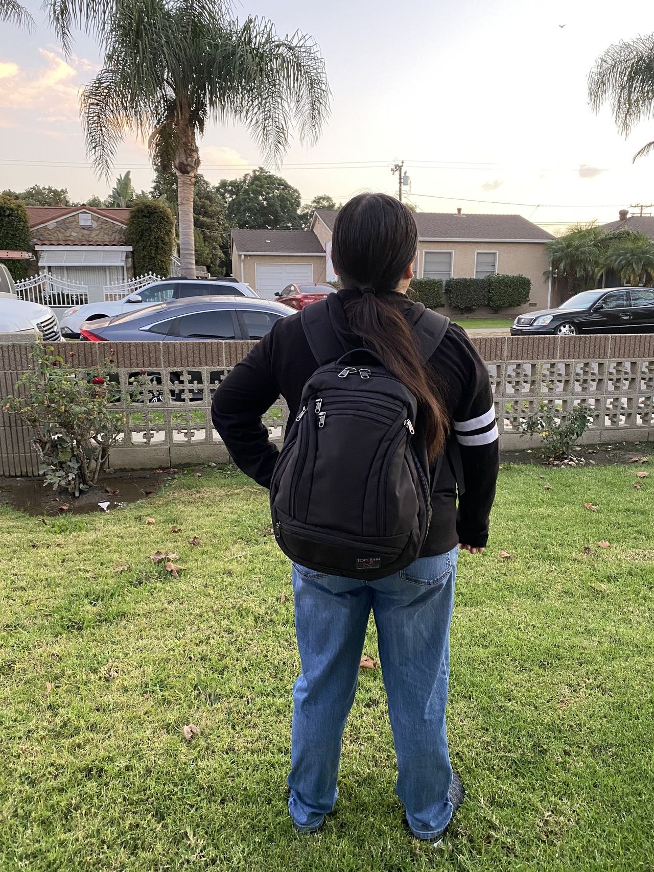 Christine Romero-Chan wears Tom Bihn Synik 22