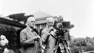 George Eastman and Thomas Edison