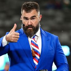 Fans are Convinced Jason Kelce Fell Asleep During Taylor Swift's Eras Tour