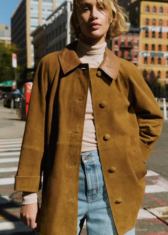 Carter Jacket - Bronze - Goat Leather - S&amp;eacute;zane