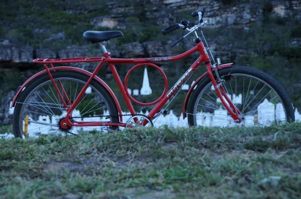 Mucuge cemetery and a town bike