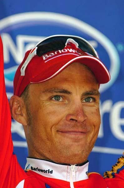 Robert Hunter (Barloworld) didn't mind that all sprinters were eliminated when the sprint started.