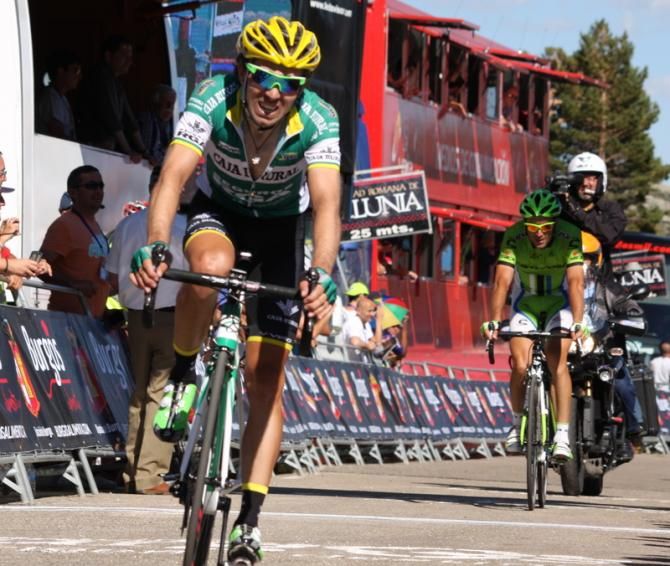 David Arroyo (Caja Rural) and Ivan Basso (Cannondale)