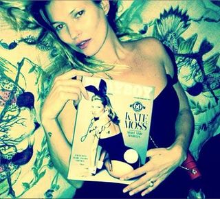 Kate Moss Playboy cover