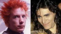 John Lydon and Steve Vai composite image