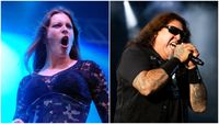 Floor Jansen and Chuck Billy