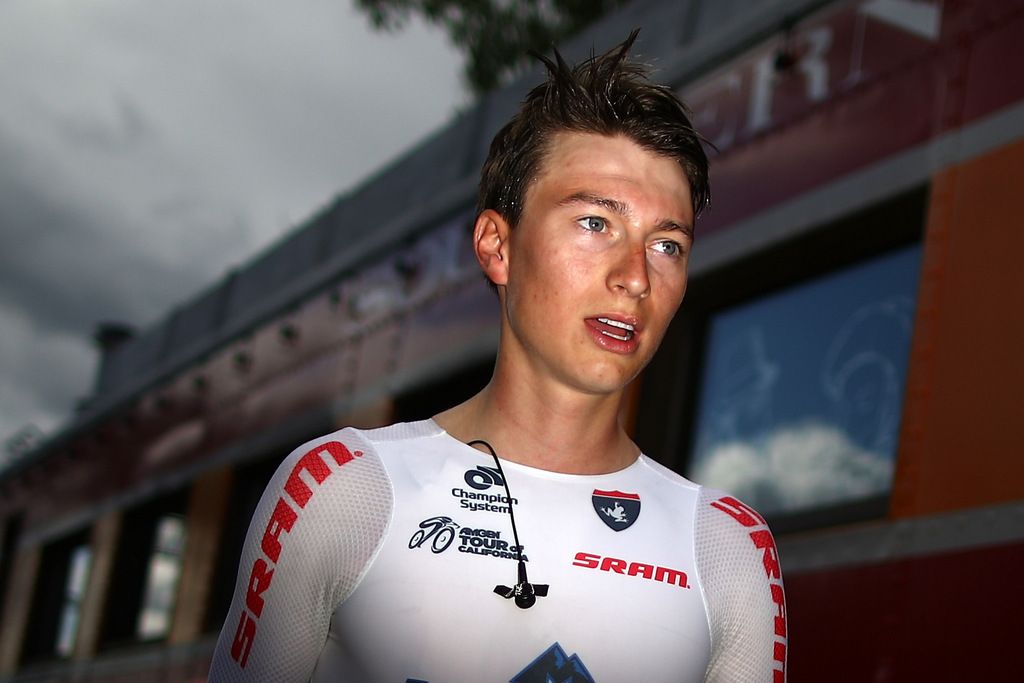 Neilson Powless kept the best young rider jersey with tenth place