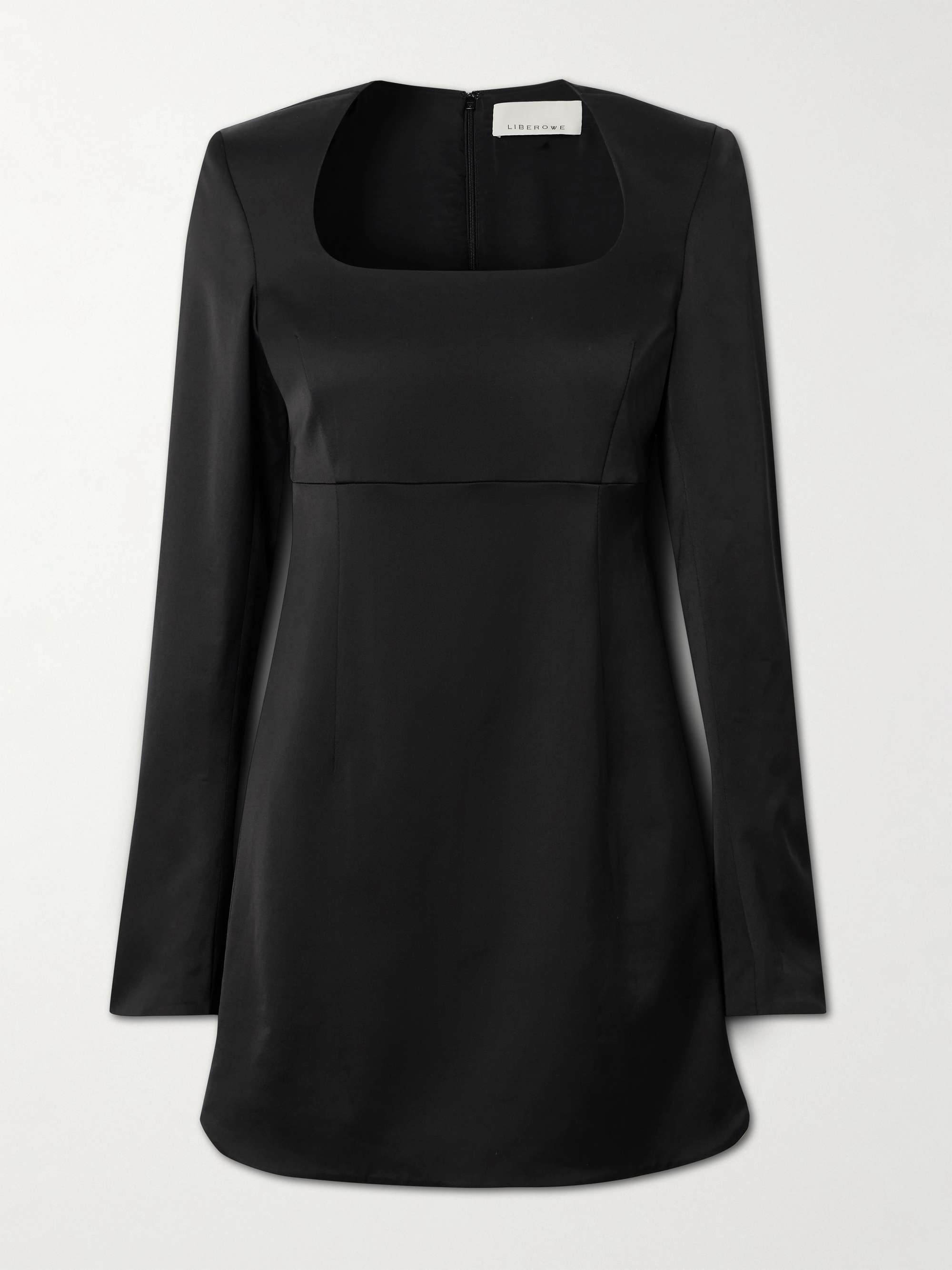 Judy Duchesse-Satin Mini Dress