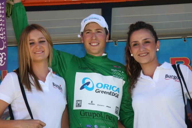 Jens Keukeleire (Orica-GreenEdge) leads the points classification