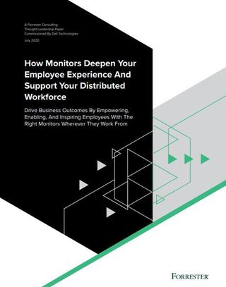 How monitors deepen your employee experience and support your distributed workforce - whitepaper from Dell