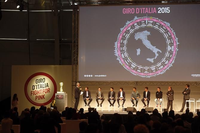 The 2015 Giro d'Italia route presentation